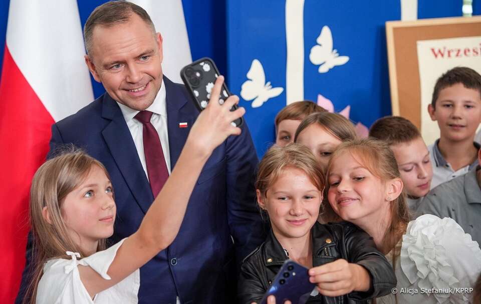 Prezydent Karol Nawrocki w Wolanowie / autor: Alicja Stefaniuk/KPRP