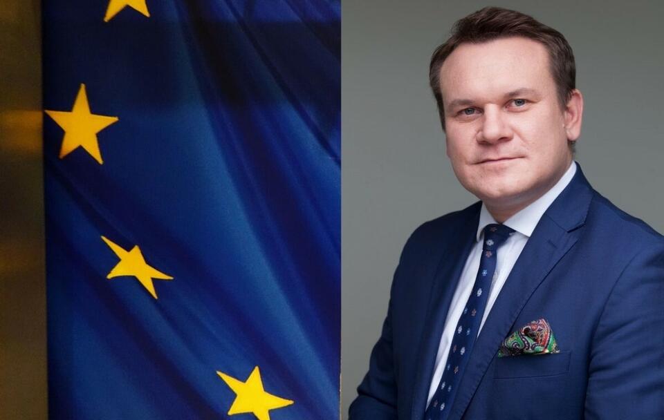 Flaga UE/Dominik Tarczyński / autor: Fratria