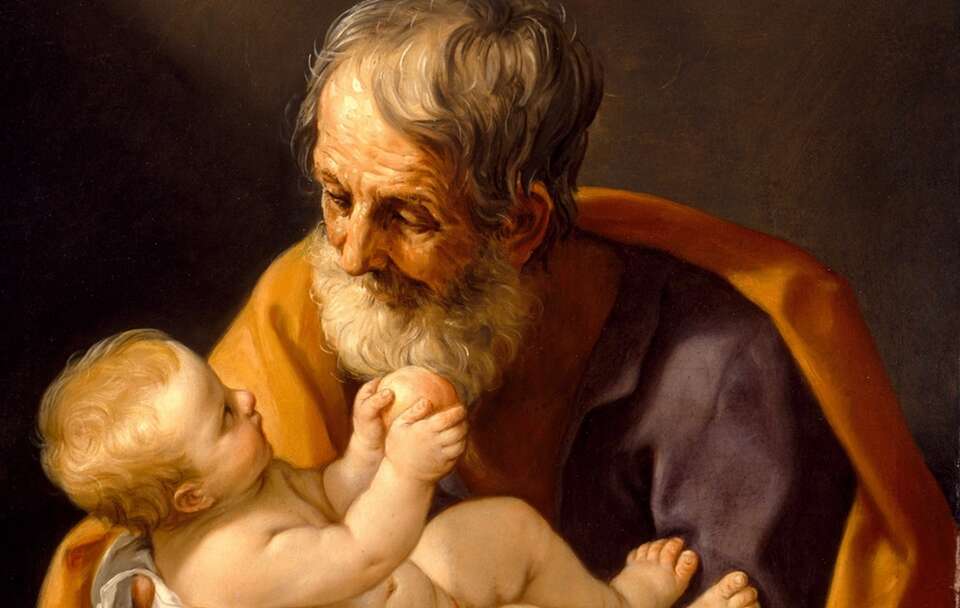 Józef i dzieciątko Jezus, obraz Guido Reniego / autor: wikimedia commons/domena publiczna