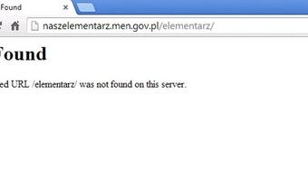 „Podana strona nie istnieje” podobnie jak kolejne części „darmowego” podręcznika