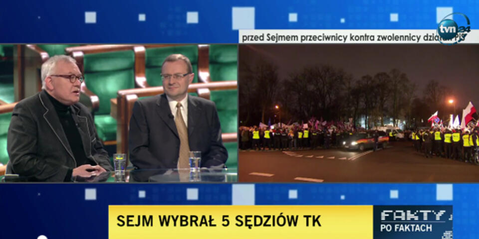 Fot. wPolityce.pl/TVN24