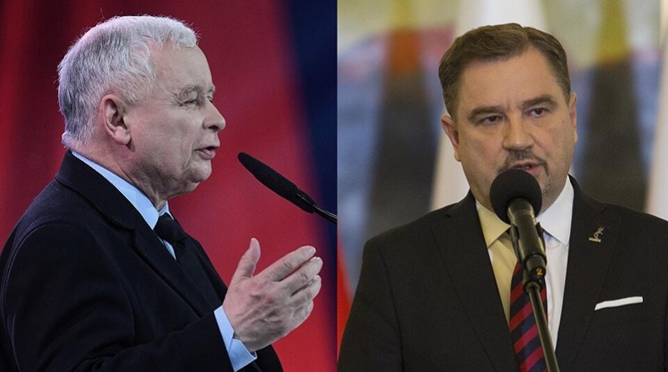 Jarosław Kaczyński i Piotr Duda / autor: PAP/Radek Pietruszka