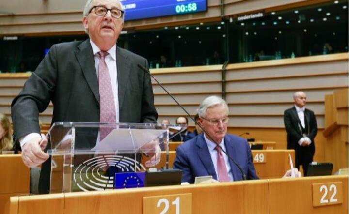 Jean-Claude Juncker / autor: AP/EPA/STEPHANIE LECOCQ