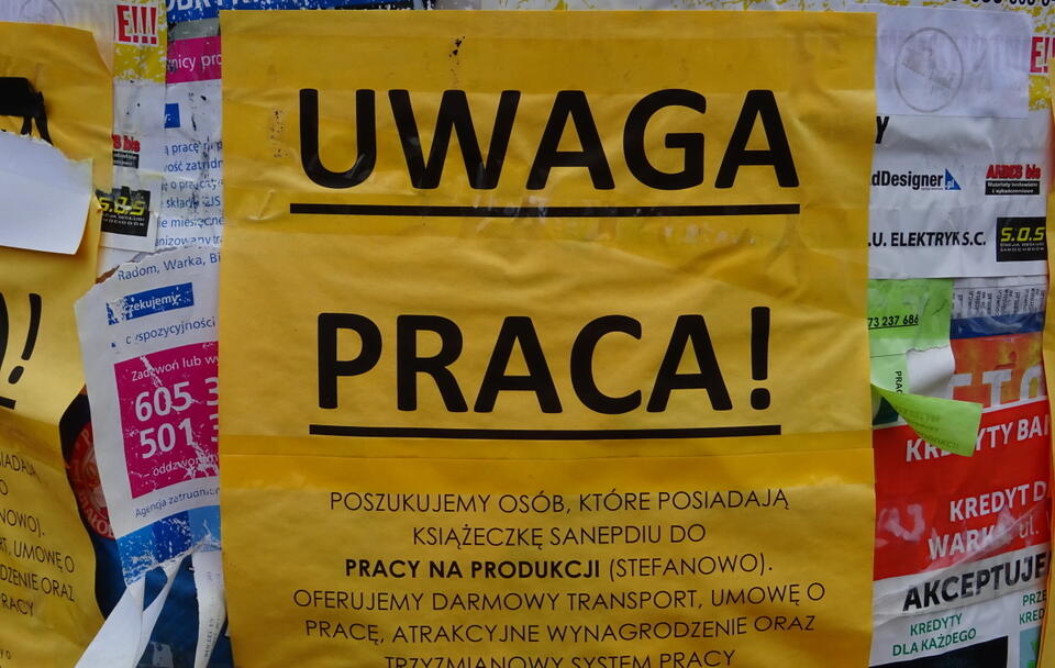 Najniższe bezrobocie w najnowszej historii Polski!