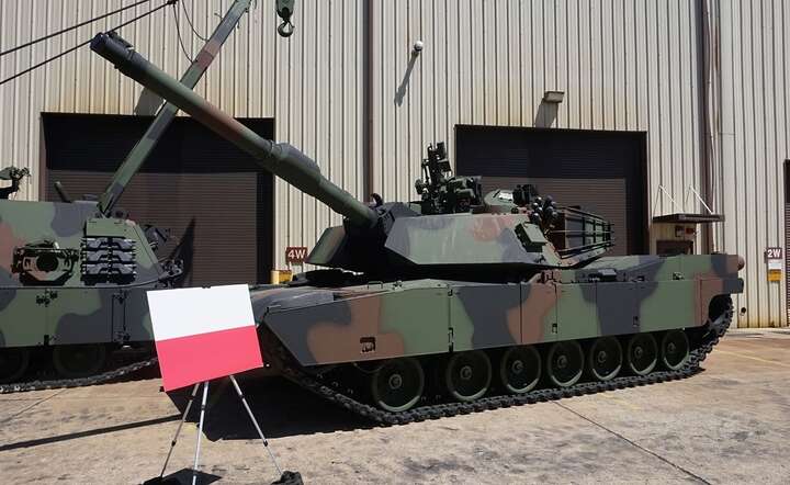 Czołg Abrams z pierwszej partii maszyn dla Wojska Polskiego / autor: Fratria / MK