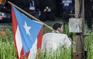 Trump oburzony występem na Super Bowl / autor: PAP/EPA