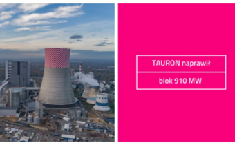 Tauron naprawił blok 910 MW