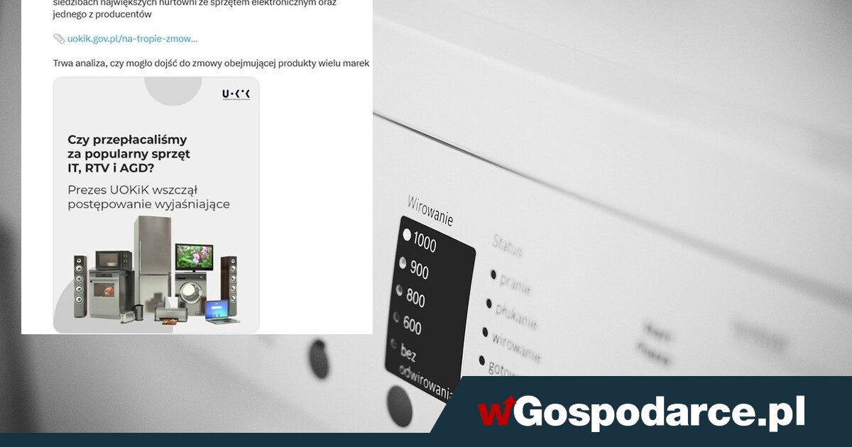 Zmowa-gigant? Przeszukania w hurtowniach RTV i AGD