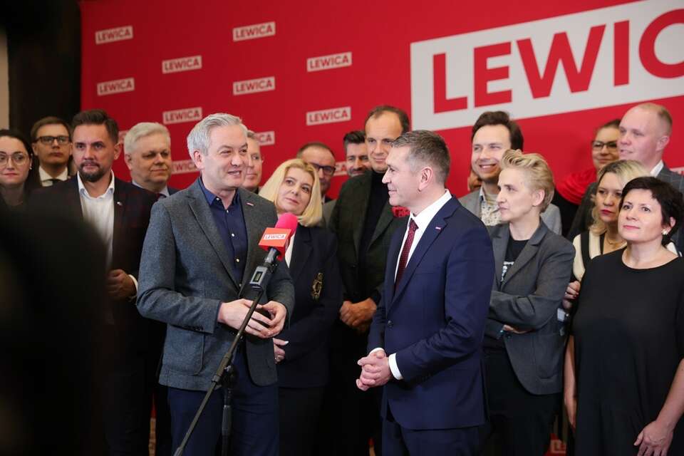 Biedroń deklaruje szeroką koalicję lewicy na wybory 7/04 / autor: PAP/Rafał Guz