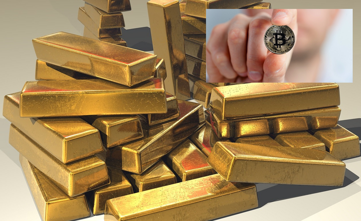 Jednoczesne rekordy bitcoina i złota