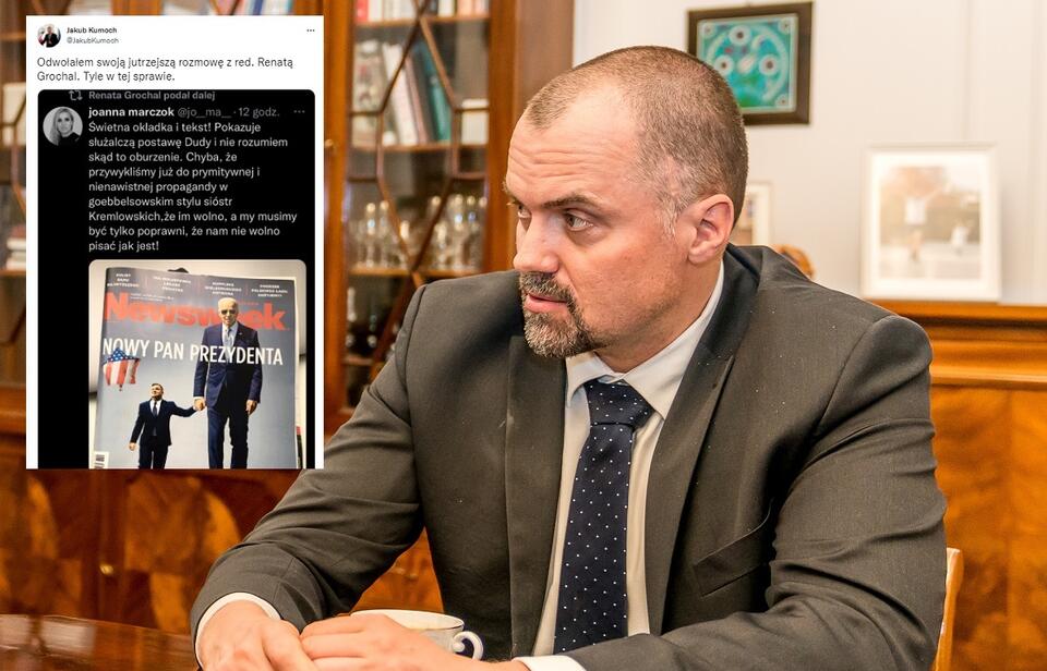 Minister w KPRP Jakub Kumoch / autor: Fratria/Twitter