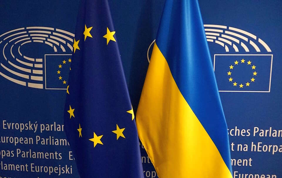 Ukraina - UE, Bruksela, siedziba PE / autor: Fratria