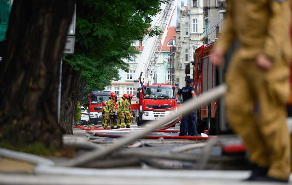 Akcja ratownicza w Poznaniu / autor: PAP/Jakub Kaczmarczyk