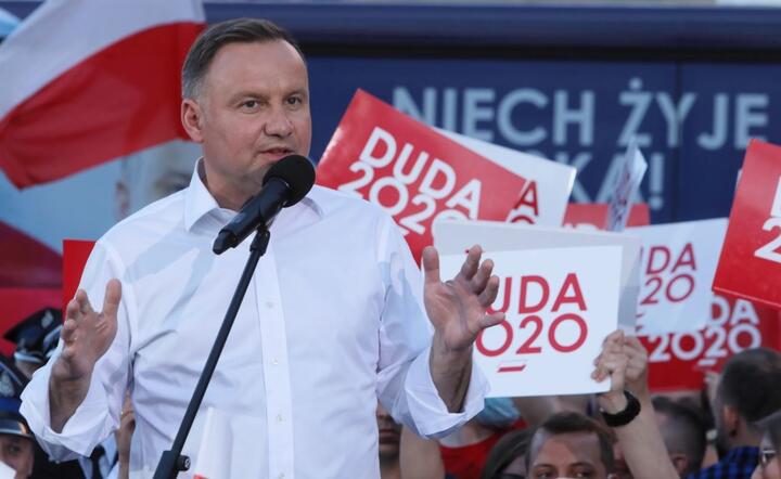 Prezydent RP Andrzej Duda / autor: PAP/Artur Reszko