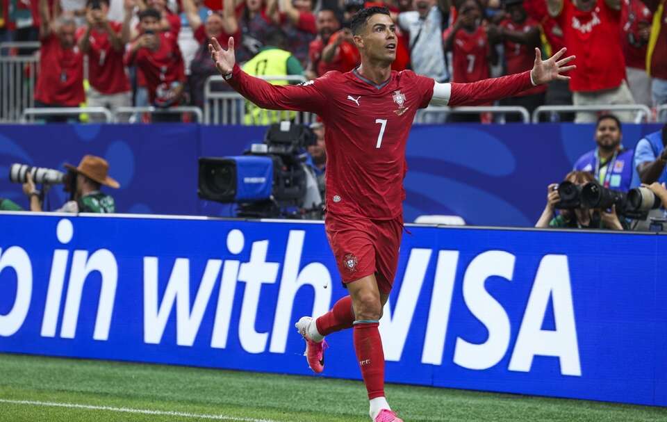 Ronaldo przechodzi do historii!  / autor:  EPA/MIGUEL A. LOPES Dostawca: PAP/EPA.