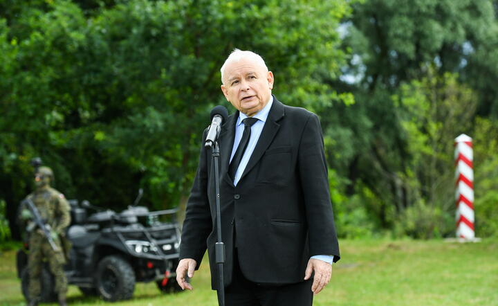Wicepremier, prezes PiS Jarosław Kaczyński / autor: PAP/Wojtek Jargiło