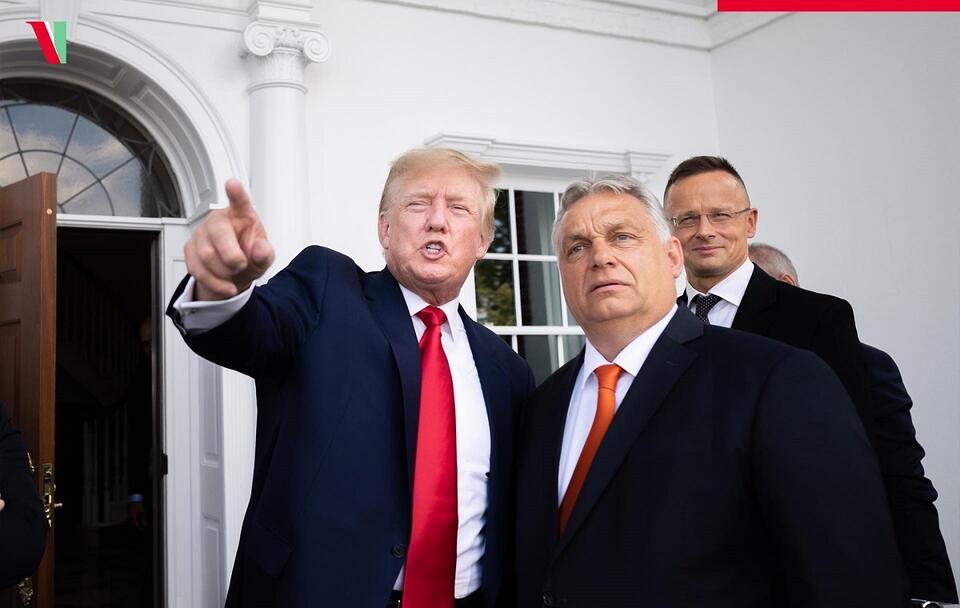 Donald Trump i Viktor Orban / autor: Viktor Orban/Facebook