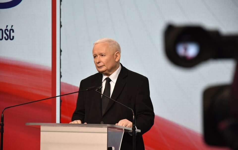 Prezes PiS Jarosław Kaczyński / autor: Fratria