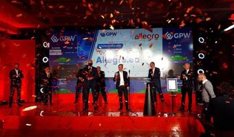Allegro zadebiutowało na GPW - największe IPO w historii