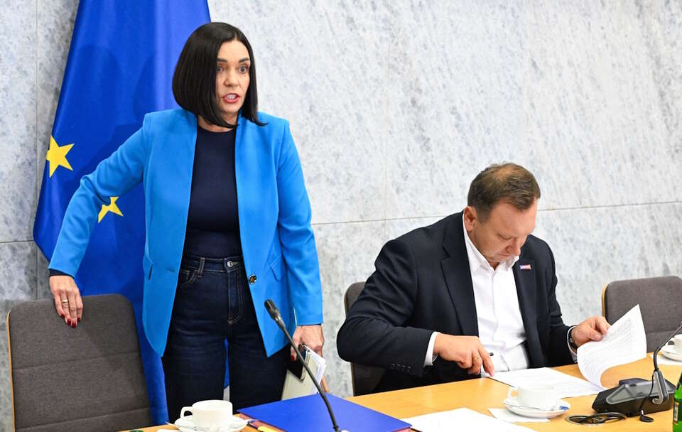Magdalena Sroka, Tomasz Trela / autor: PAP/Radek Pietruszka