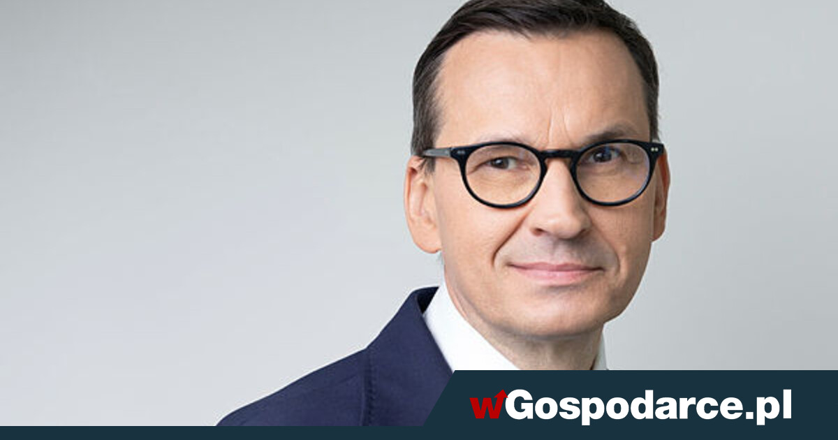 Morawiecki przestał kierować partią