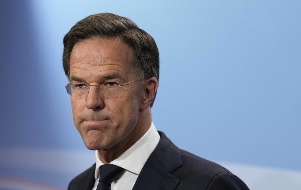 premier Holandii Mark Rutte / autor: PAP/EPA/PHIL NIJHUIS