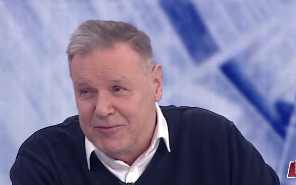 Andrzej Rafał Potocki w "Salonie Dziennikarskim" / autor: screen TVP Info