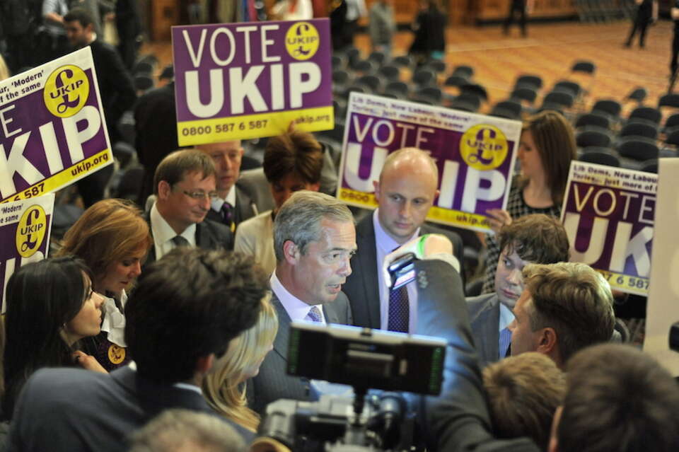 Nigel Farage, for. PAP/EPA
