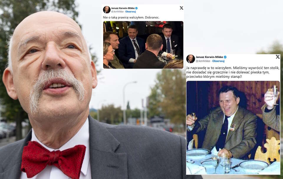 Janusz Korwin-Mikke / autor: Fratria/X