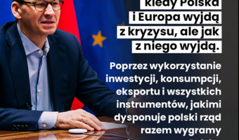 Premier: wygramy z kryzysem, Polska wróci na ścieżkę wzrostu