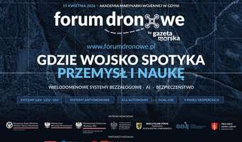 15 kwietnia w Gdyni Forum Dronowe AMW UAV Forum 2026