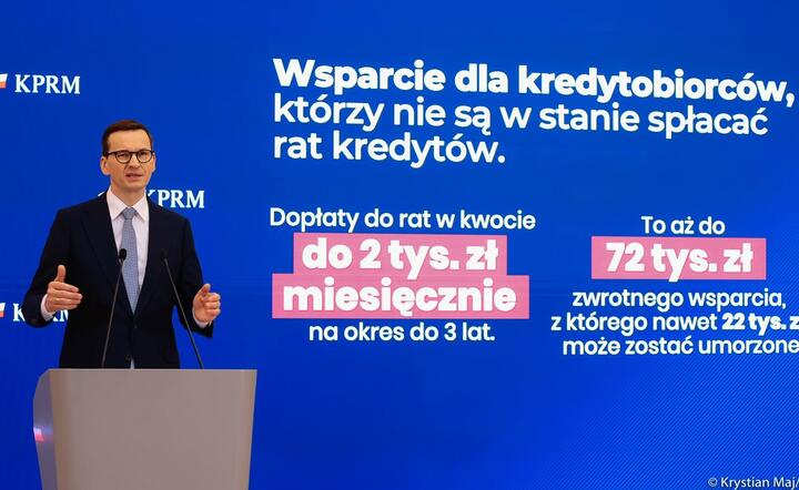 Premier Mateusz Morawiecki / autor: KPRM 