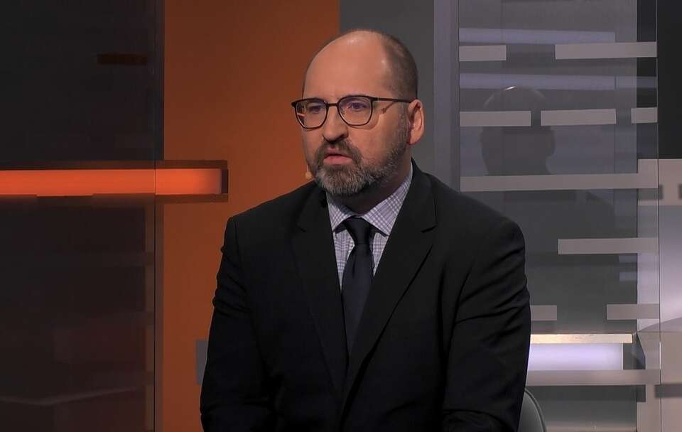 Europoseł PiS Adam Bielan w programie "Cogito...u Raczyńskiej" / autor: Telewizja wPolsce24