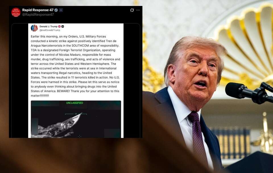 Donald Trump / autor: PAP/EPA/AL DRAGO / POOL/X