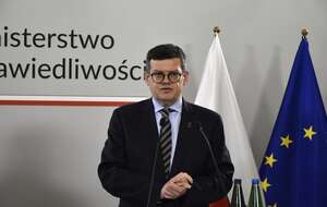 Krystian Markiewicz na konferencji w MS, listopad 2025 / autor: Fratria