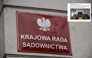 Krajowa Rada Sądownictwa wysłuchała wczoraj sędziego D. Łubowskiego / autor: Fratria