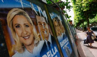 Francuzi wybrali. Spektakularny sukces Marine Le Pen!