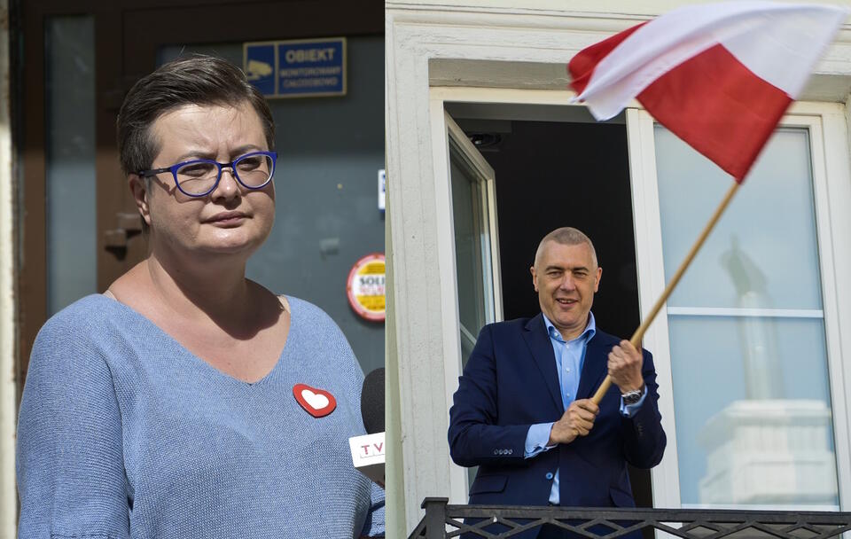 Katarzyna Lubnauer, Roman Giertych / autor: Fratria