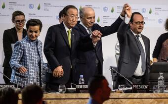 Szczyt klimatyczny COP21 w Paryżu zakończony. Cel strategiczny: zrównoważenie emisji gazów cieplarnianych z możliwościami ich neutralizacji