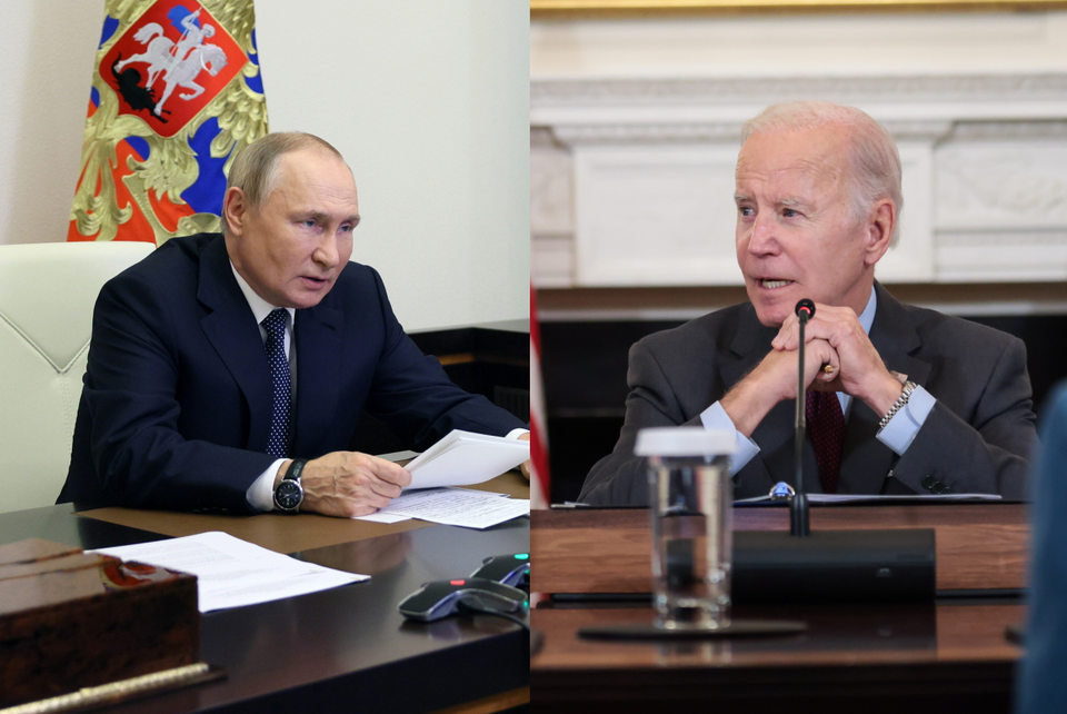 Władimir Putin, Joe Biden / autor: PAP/EPA