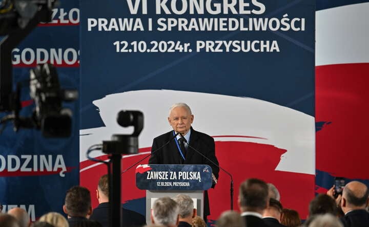 Jarosław Kaczyński, prezes PiS. / autor: PAP / Piotr Polak