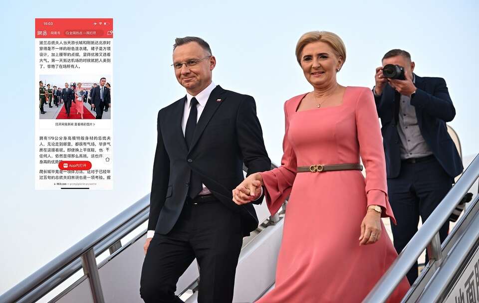 Polska Pierwsza Dama zachwyca w Chinach