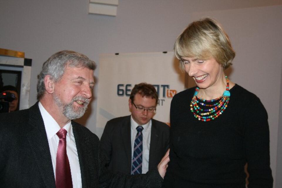 Agnieszka Romaszewska i Aleksander Milinkiewicz, foto wPolityce.pl
