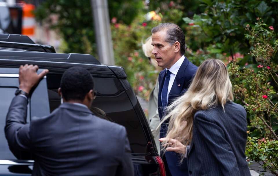 Hunter Biden / autor: PAP/EPA/JIM LO SCALZO