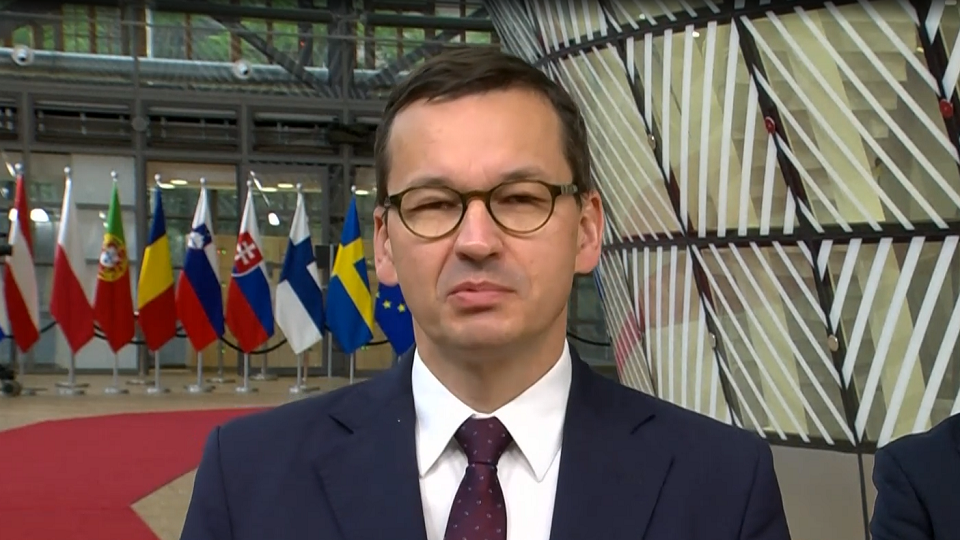 Premier Mateusz Morawiecki / autor: Screen/TVP Info