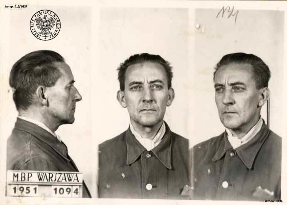 Jürgen Stroop w polskim więzieniu / autor: Wikipedia/Domena publiczna