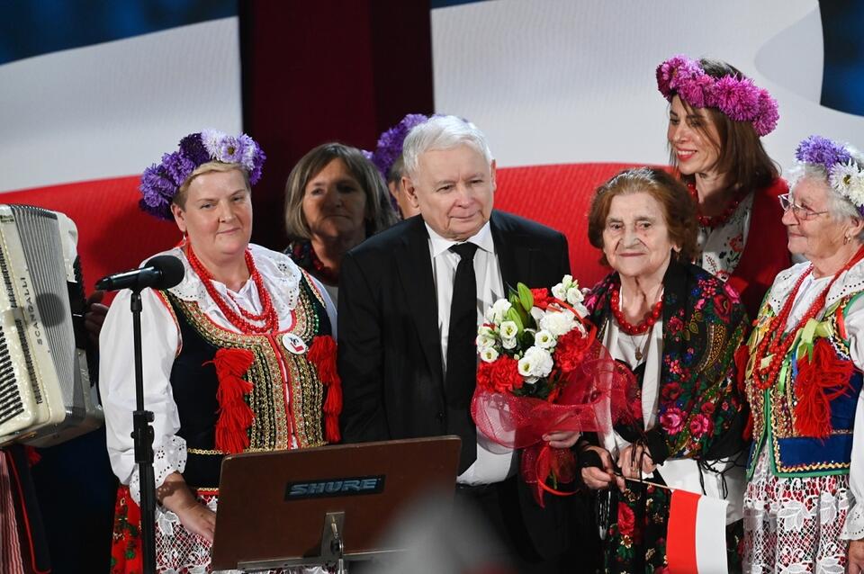Jarosław Kaczyński  / autor: PAP/Marcin Bielecki
