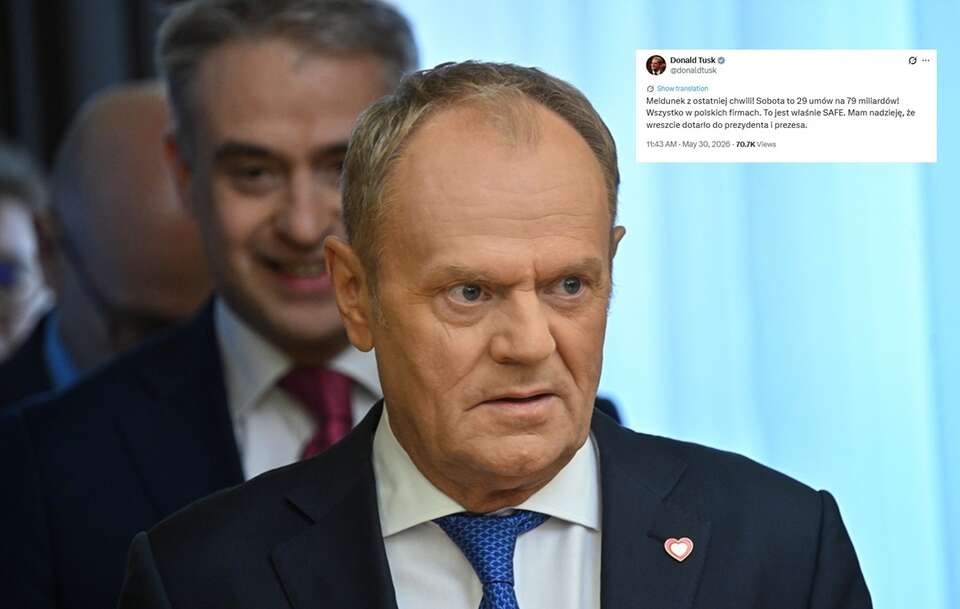 Premier Donald Tusk / autor: PAP/Piotr Nowak