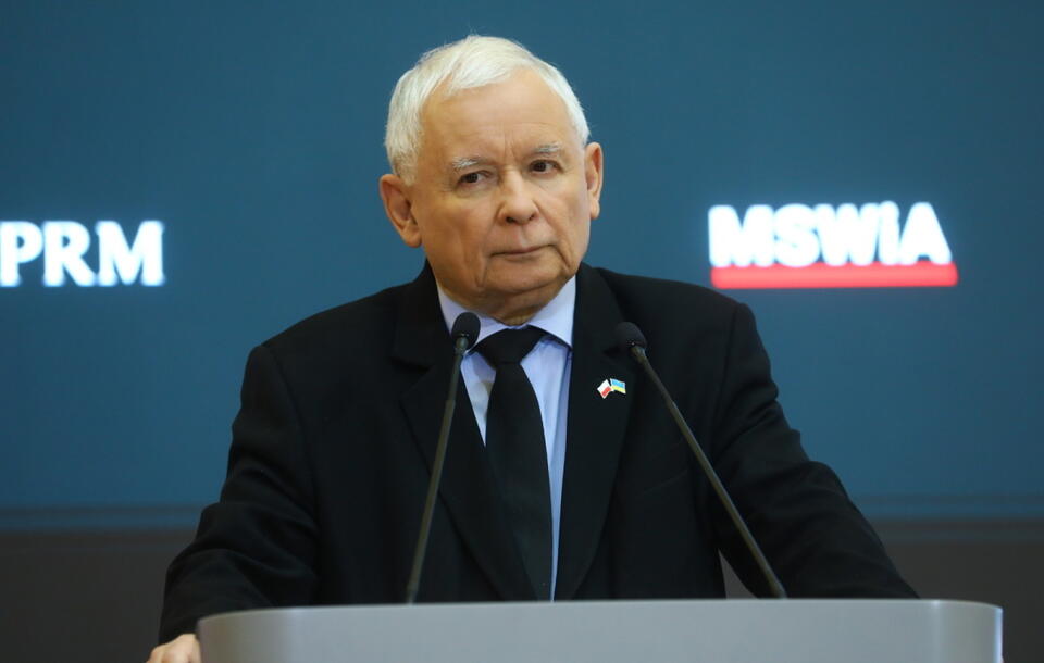Jarosław Kaczyński / autor: PAP/Rafał Guz