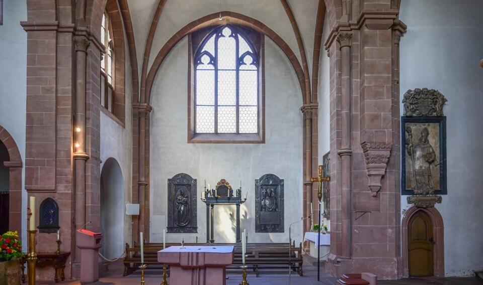Bazylika św. Piotra i Aleksandra w Aschaffenburgu / autor: Tilman2007/CC/GFDL/Wikimedia Commons